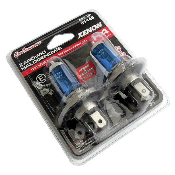 AVTOMOBILSKA ŽARNICA CARCOMMERCE 2-DELNI SET XENON H4