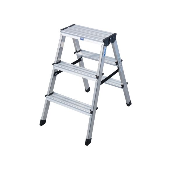 PROSTOSTOJEČA LESTEV KRAUSE MONTO DOPPLO 2X3 STOPNIC 0.65M DELOVNA VIŠINA 2.2M
