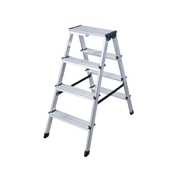 PROSTOSTOJEČA LESTEV KRAUSE MONTO DOPPLO 2X4 STOPNIC 0.85M DELOVNA VIŠINA 2.4M