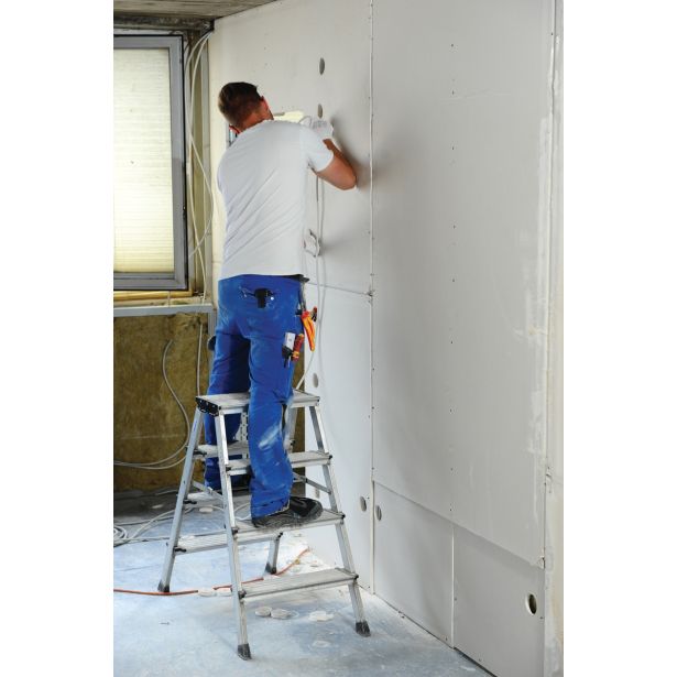 PROSTOSTOJEČA LESTEV KRAUSE MONTO DOPPLO 2X4 STOPNIC 0.85M DELOVNA VIŠINA 2.4M