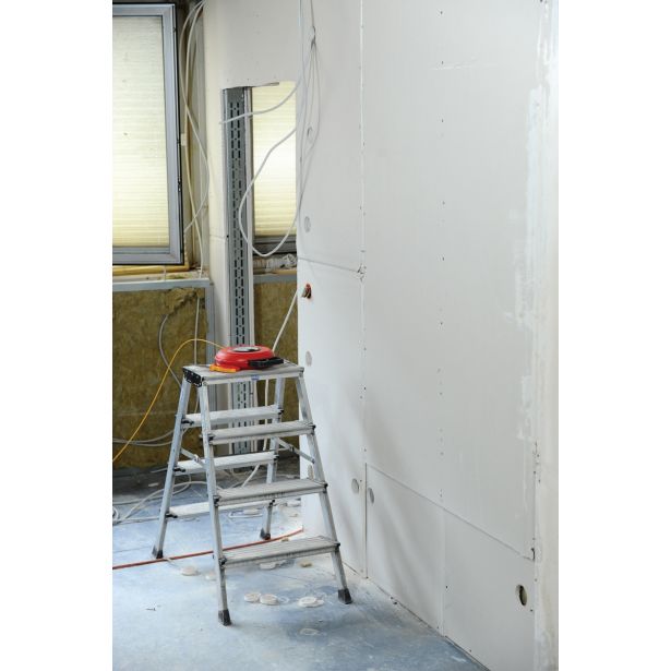 PROSTOSTOJEČA LESTEV KRAUSE MONTO DOPPLO 2X4 STOPNIC 0.85M DELOVNA VIŠINA 2.4M