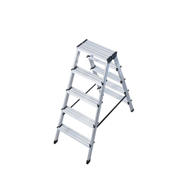 PROSTOSTOJEČA LESTEV KRAUSE MONTO DOPPLO 2X5 STOPNIC 1.05M DELOVNA VIŠINA 2.65M