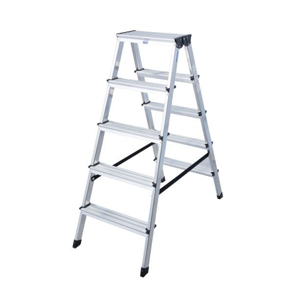 PROSTOSTOJEČA LESTEV KRAUSE MONTO DOPPLO 2X5 STOPNIC 1.05M DELOVNA VIŠINA 2.65M