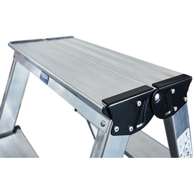 PROSTOSTOJEČA LESTEV KRAUSE MONTO DOPPLO 2X7 STOPNIC 1.5M DELOVNA VIŠINA 3.05M