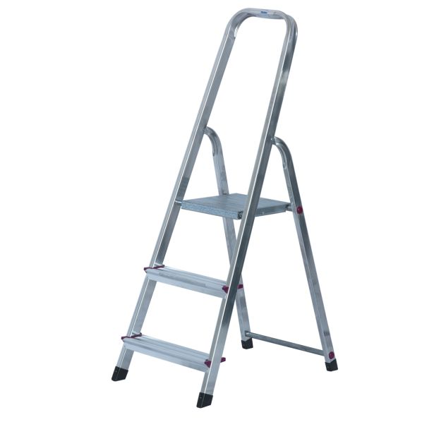 PROSTOSTOJEČA LESTEV KRAUSE CORDA 3 STOPNIČNA 1.2M - DELOVNA VIŠINA 2.6M