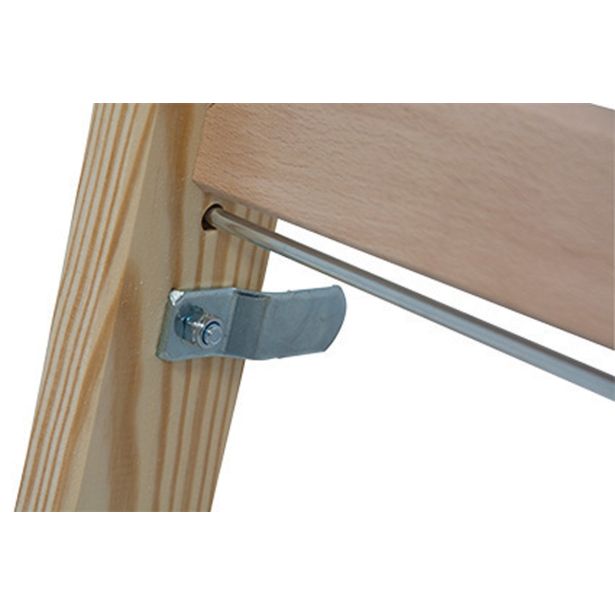 PROSTOSTOJEČA LESTEV KRAUSE STABILO 2X3 STOPNIC LESENA 1M