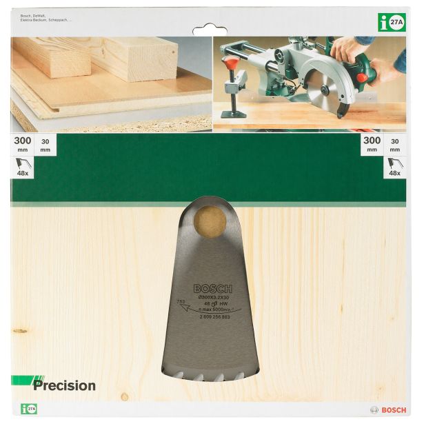 LIST ŽAGE ZA LES WIDIA BOSCH 300X30X3.2 ZOB 48