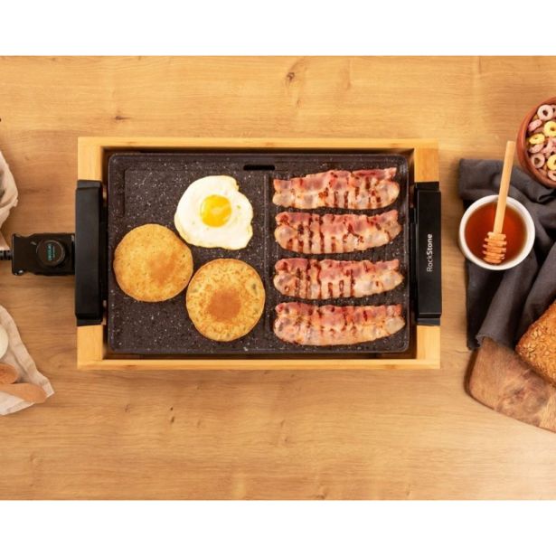 NAMIZNI ŽAR CECOTEC TASTY&GRILL 2000 BAMBOO MIXSTONE