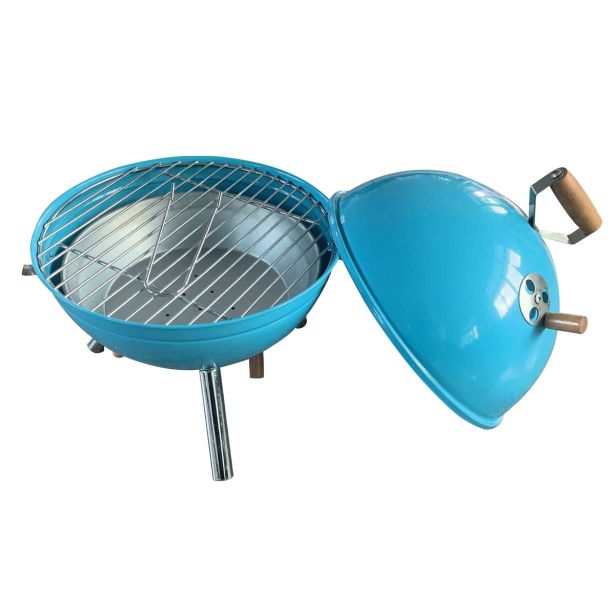 ŽAR NA OGLJE MQ 30.5 CM VIŠINA 40.5 CM SVETLO MODER