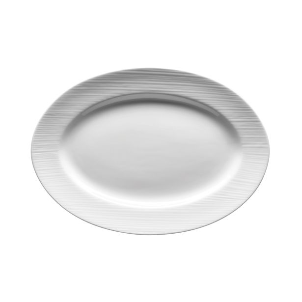 SERVIRNI KROŽNIK DOMESTIC 30.5 CM ANGELINA OVALNI