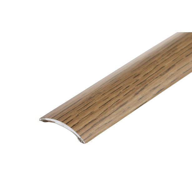 PREHODNI ALU PROFIL CEZAR 30MM 0.9M HRAST SAMOLEPILNI