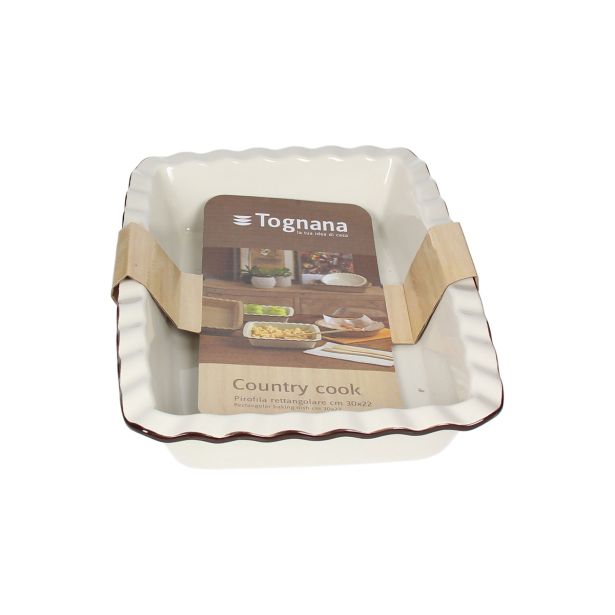 PEKAČ / MODEL ZA PEKO TOGNANA 30X22X6.2 CM COOK COUNTRY