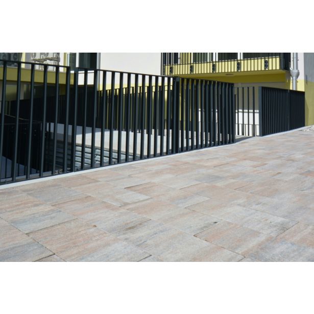 BETONSKA PLOŠČA OBLAK GROUP 30X60X5 CM MIX 21 CLASSICO-BELA, ČRNA, OKER