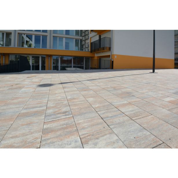 BETONSKA PLOŠČA OBLAK GROUP 30X60X5 CM MIX 21 CLASSICO-BELA, ČRNA, OKER