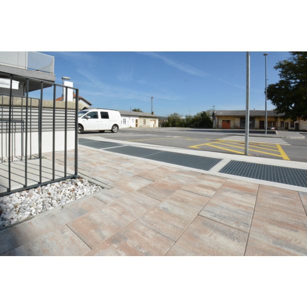 BETONSKA PLOŠČA OBLAK GROUP 30X60X5 CM MIX 21 CLASSICO-BELA, ČRNA, OKER