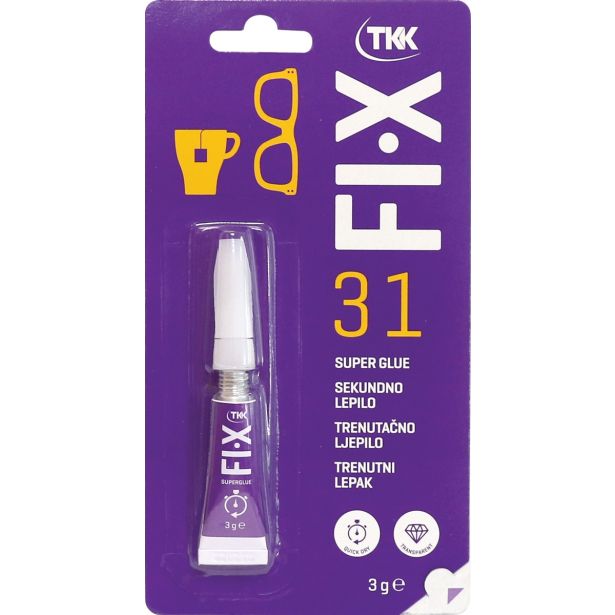 SEKUNDNO LEPILO FIX 31 3 G