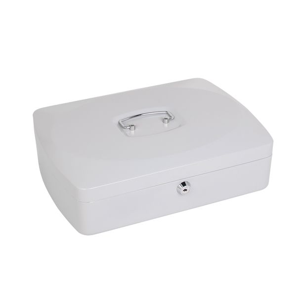 ROČNA KASETA ZA DENAR MQ 330X238X90 MM SIVA