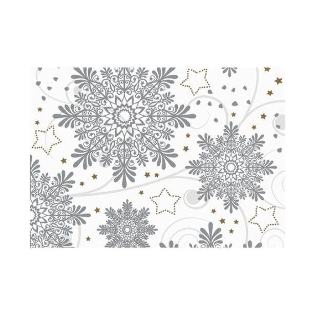 SERVIETE 33X33 CM SNEŽINKA 20/1