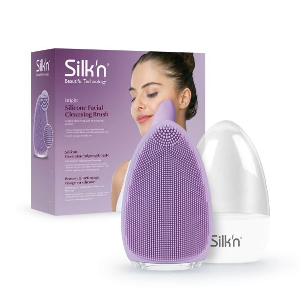 APARAT ZA NEGO TELESA SILK'N ŠČETKA ZA ČIŠČENJE OBRAZA PURPLE