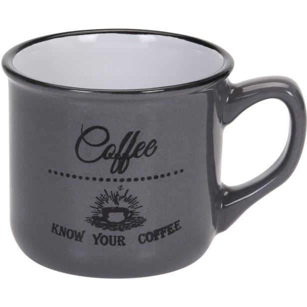 LONČEK EH 3/1 1.8 DL, KERAMIKA SORTIRANE BARVE Z NAPISOM