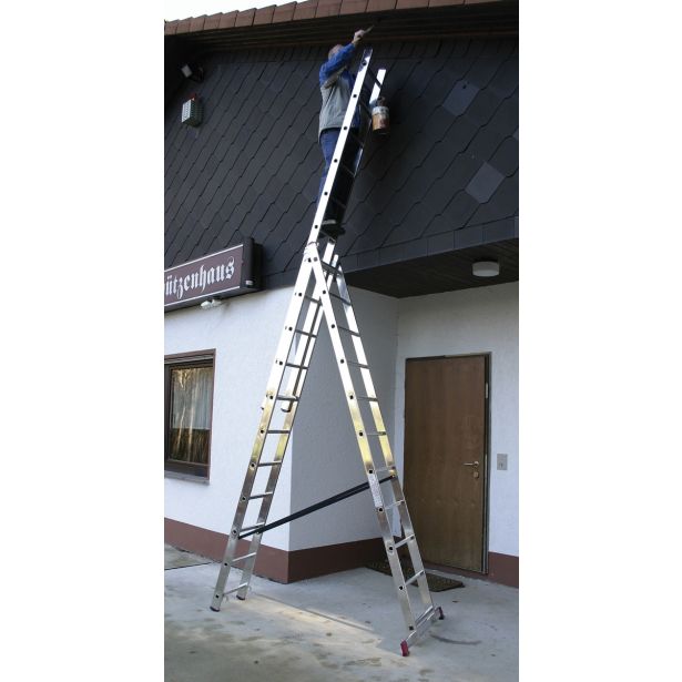 TRODELNA LESTEV KRAUSE CORDA 3X11 STOPNIC 3.1M DELOVNA VIŠINA 7.3M