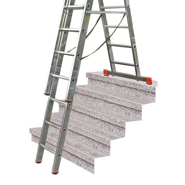TRODELNA LESTEV KRAUSE 3X12 STOPNIC, VEČNAMENSKA 3.55M/8.60M/6.05M Z NAST.