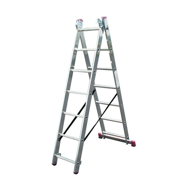 TRODELNA LESTEV KRAUSE CORDA 3X7 STOPNIC 1.9M PRIMERNA ZA STOPNICE