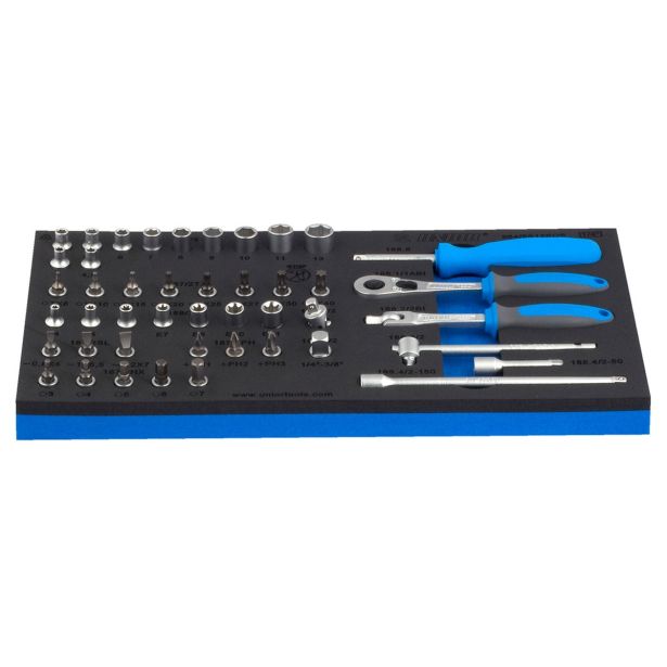 NASADNI KLJUČI 6,35MM 1/4 UNIOR 4-13 MM 45 DELNA V SOS ART. 964/5SOS