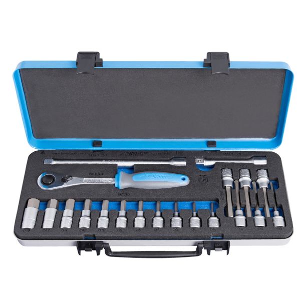 IMBUS NASTAVEK 12,7MM UNIOR 4-19 MM + DOLGI 5-12 MM ART. 190BIHX1P20