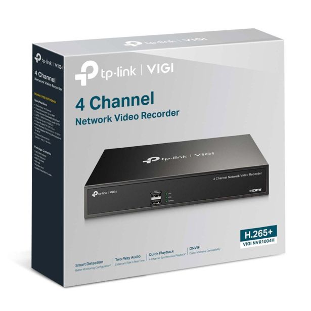 4-KANALNI MREŽNI VIDEO SNEMALNIK TP-LINK VIGI NVR1004H