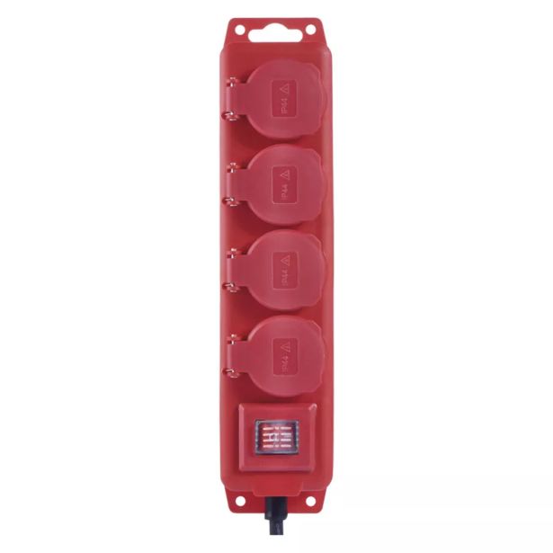 PODALJŠEK S STIKALOM EMOS 4 ŠUKO VTIČNICE 5M IP44