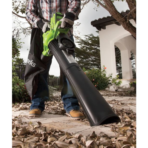 AKUMUL. SESALNIK/PUHALNIK GREENWORKS 40V DIGIPRO BREZ BATERIJE GD40BV