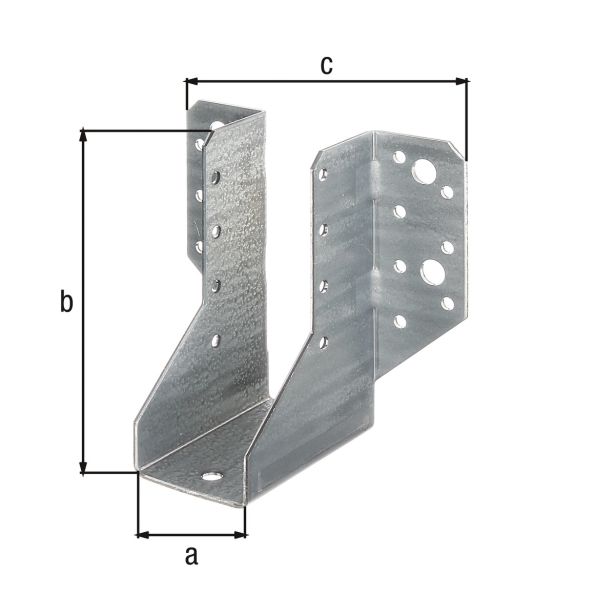 VEZNI ELEMENT ALBERTS 40X110X110 MM VEZNIK LESENIH KONSTRUKCIJ TIP A