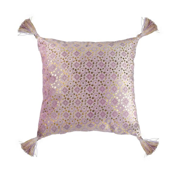 OKRASNI VZGLAVNIK ATELIER 40X40 CM ŽAMET SORT