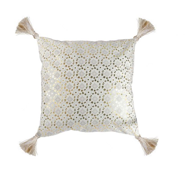 OKRASNI VZGLAVNIK ATELIER 40X40 CM ŽAMET SORT