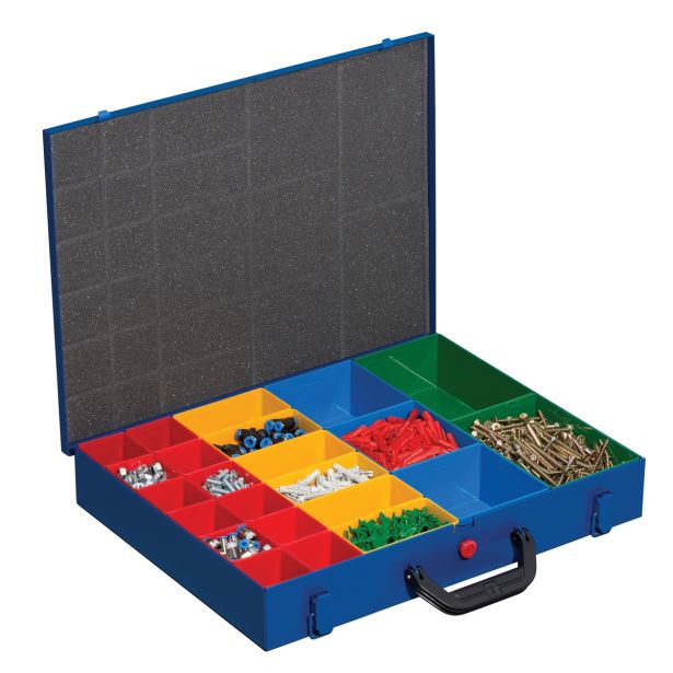 PLASTIČNA ŠKATLA ALLIT 440X370X70 MM KOVINSKA M 44H-23