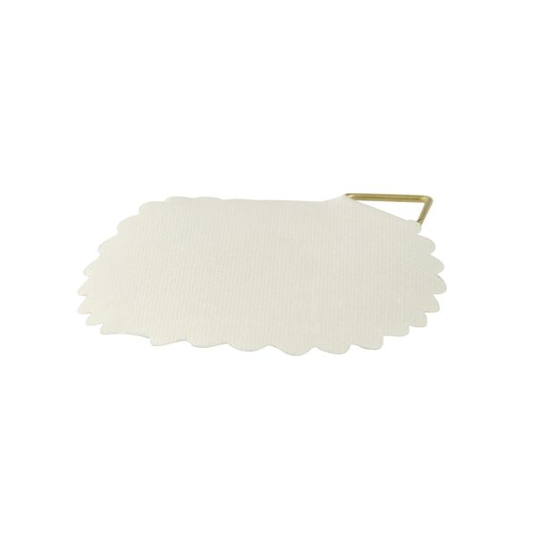 OBEŠALO 45 MM BELO SAMOLEPILNO V ZAVITKU JE 6 KOS