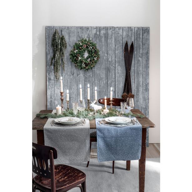 NOVOLETNI NAMIZNI TEKAČ 45X140CM