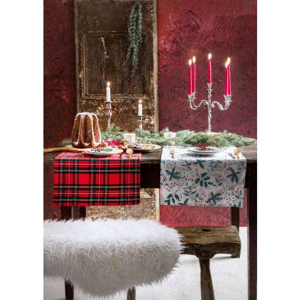 NOVOLETNI NAMIZNI TEKAČ 45X140CM