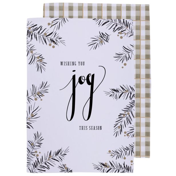 KUHINJSKA KRPA SIRETESSILE 45X65 CM 2/1 ČRNA/RDEČA/BELA