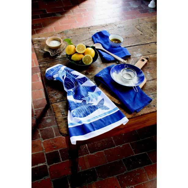 KUHINJSKA KRPA AMO LA CASA 45X65 CM 3/1 MORSKI MOTIV