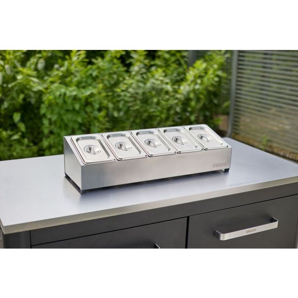 5 DELNA POSODA COZZE ZA PIZZA NADEVE S POKROVI  (90325)