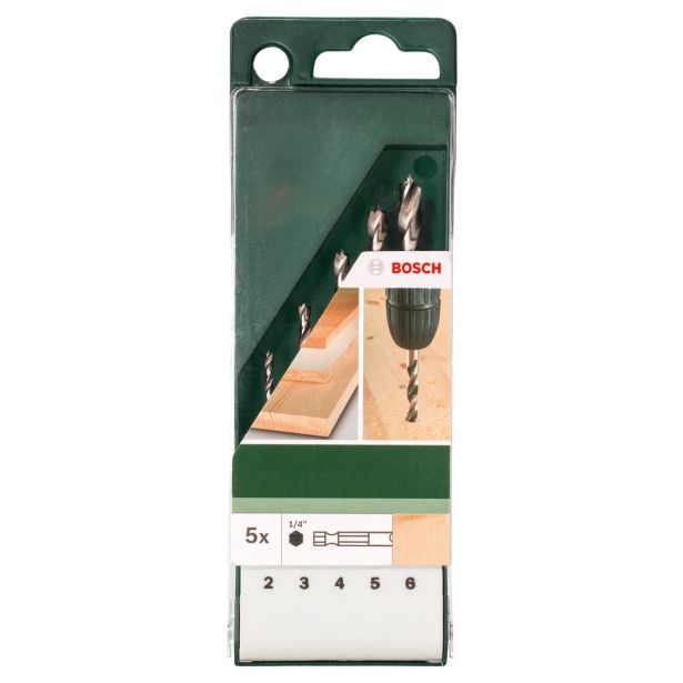 GRT. SVEDROV ZA LES BOSCH 5-DELNI KOMPLET SVEDROV 2-6 MM HEX