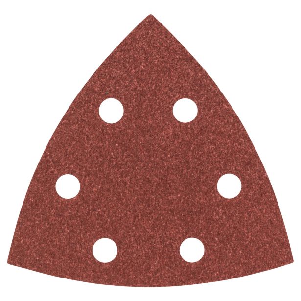 DELTA/VEČNAM BRUSNI LIST BOSCH 5-DELNI SET C430 RDEČ 93 MM K120 6 LUKENJ