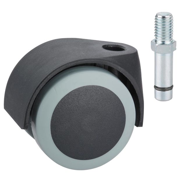 POHIŠTVENO KOLO DÖRNER + HELMER 50MM VIJAK M10X15 DVOJNO MEHKA TLA PARKET