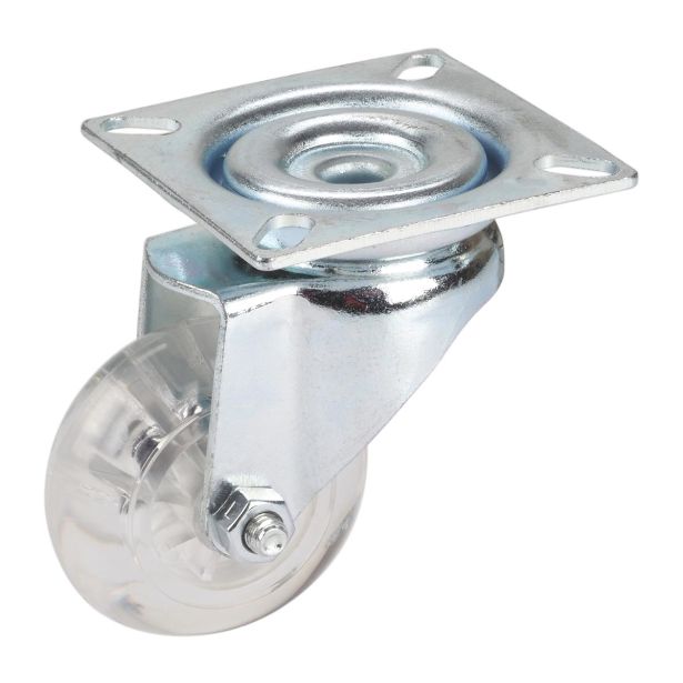 KOLO Z GIBLJIVO VILICO DÖRNER + HELMER 50X20MM POLIURETAN, CINKAN