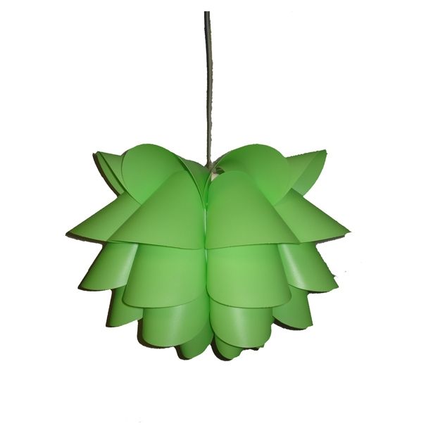 VISEČA SVETILKA-LESTENEC ALPCOM 5434 ZELENA