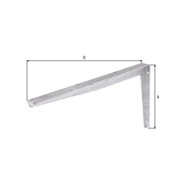 KOVINSKI NOSILEC POLICE ALBERTS 550X300 MM, GALV.