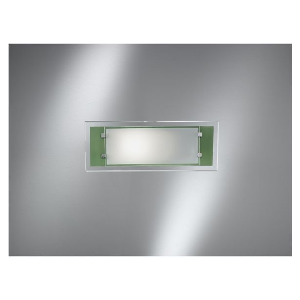 DEKORAT. STENSKA SVETILKA ALPCOM 5745 ZELENA