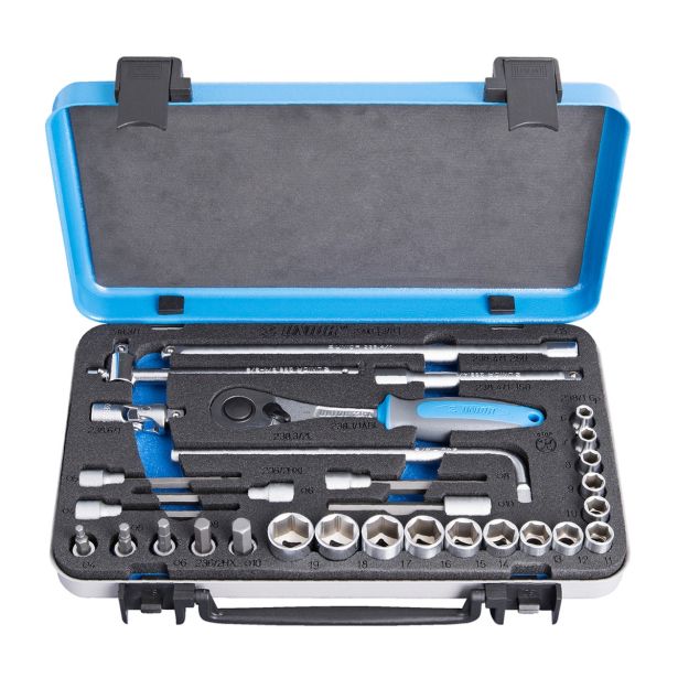 NASADNI KLJUČI 9,52MM 3/8 UNIOR 6-19 MM + IM+IMB DOLGI ART. 239D